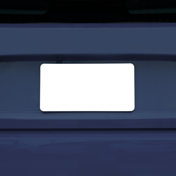 Plaques d'immatriculation - Canva